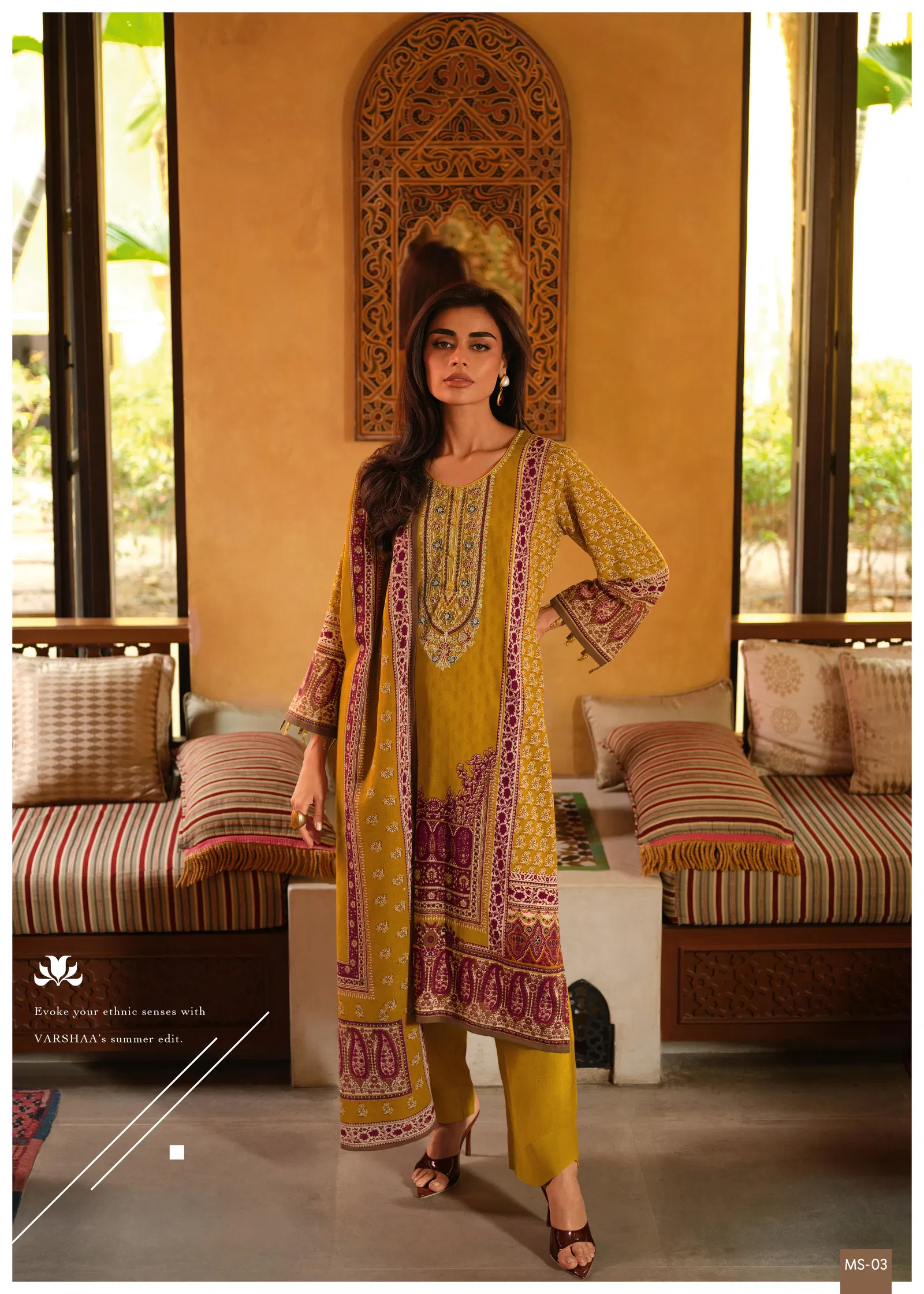 Misha By Varsha Lawn Cotton Printed Embroidery Salwar Suits Suppliers In Mumbai